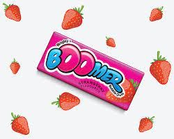 BOOMER BUBBLE GUM STRAWBERRY FLAVOUR