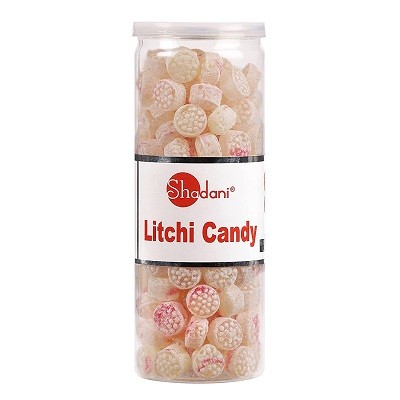 SHADANI LITCHI CANDY CAN 230 GM