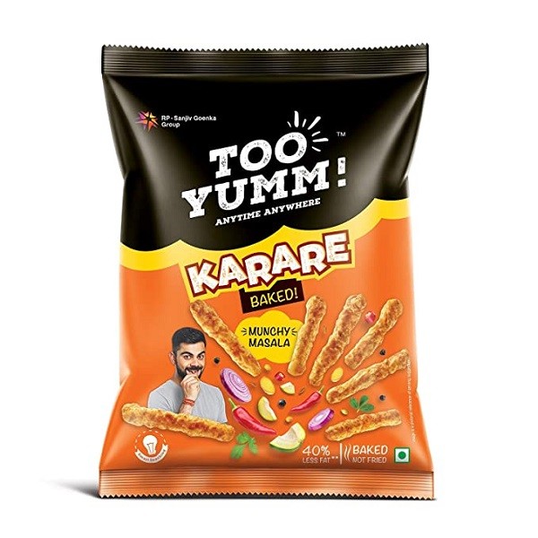TOO YUMM KARARE MUNCHY MASALA 43 GM