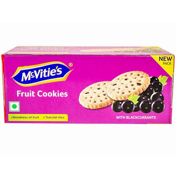 MCVITIES FRUIT COOKIES 120 GM