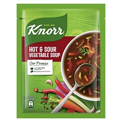 KNORR SOUP HOT & SOUR VEG  43 GM X 48