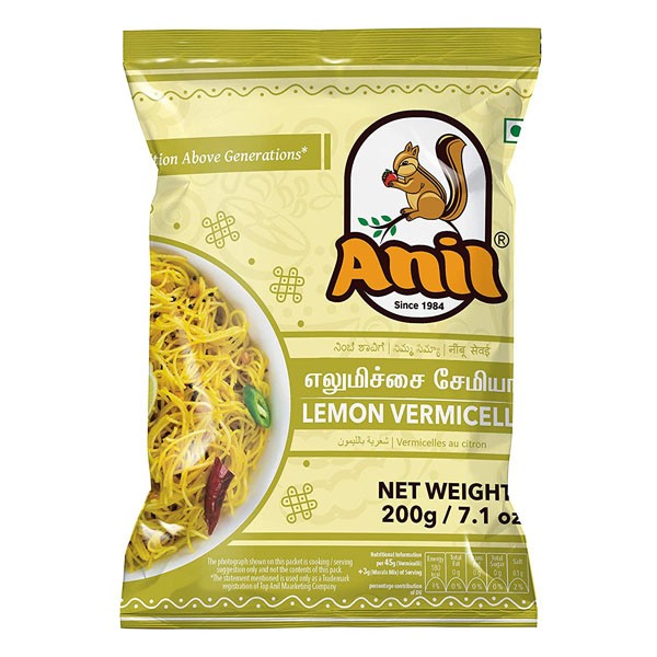 ANIL LEMON VERMICELLI 200 GM