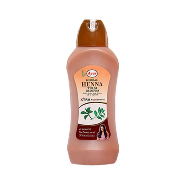 AYUR SHAMPOO HENNA TULSI 500 ML