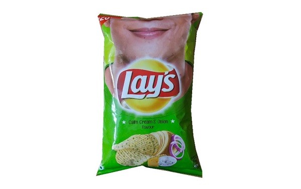 LAYS CALM CREAM & ONION 52 GM