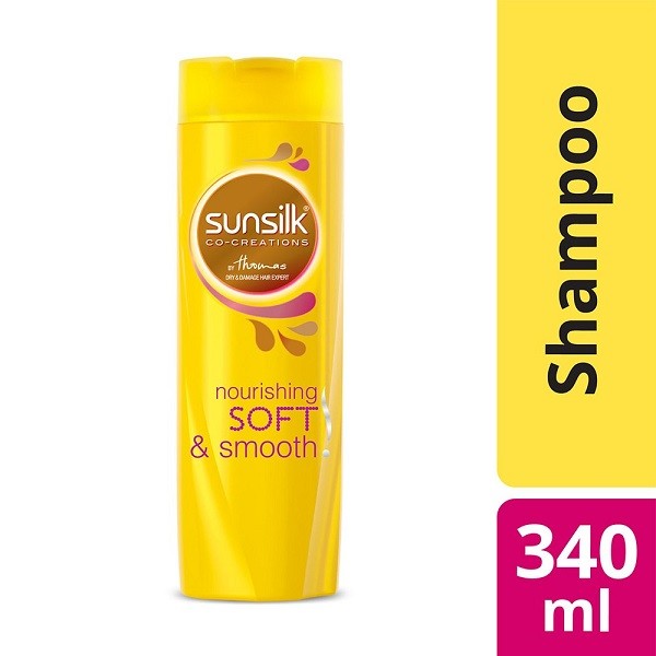SUNSILK NOURSHING SOFT (YELLOW) SHAMPOO 340 ML